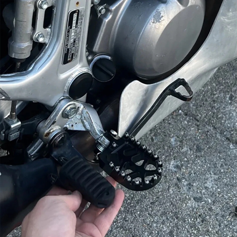 For KAWASAKI KLX250 KLX250R KLX250S KLX250SF Footrest Foot Pegs Rest Pedal Foto 3 de 4