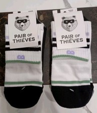 Qty 2 - Pair of Thieves Men's Socks Ankle Cushion 3 pair Size 6-12