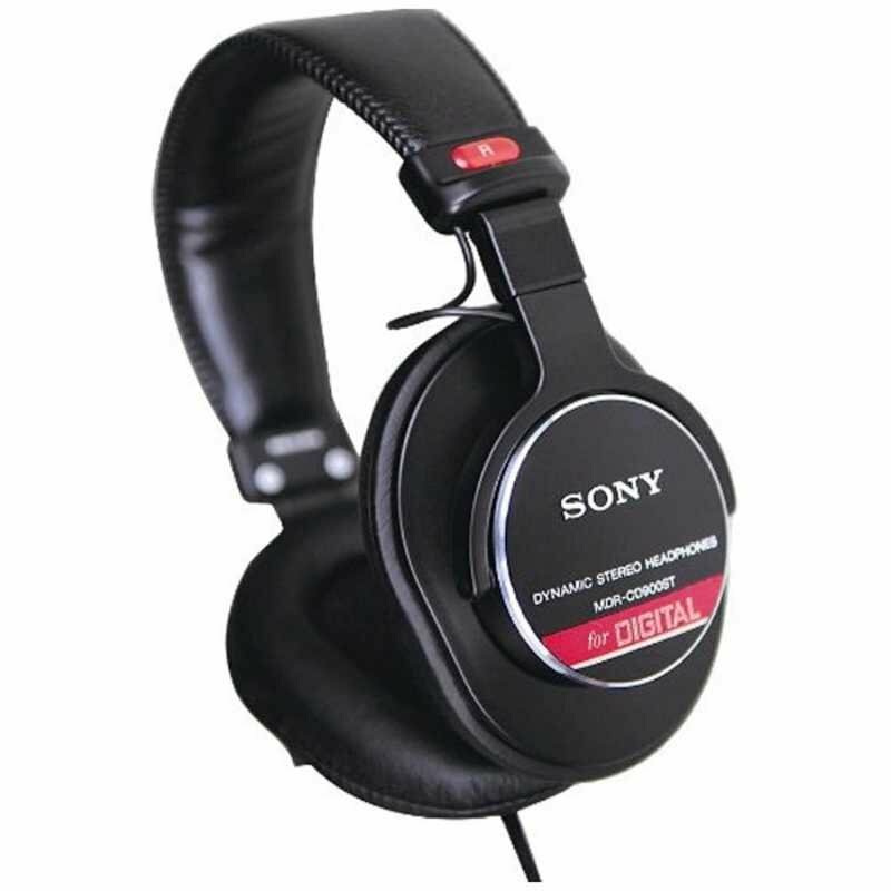 Sony Headphones MDR-CD900ST Black | eBay