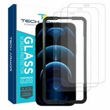 Tech Armor Ballistic Glass Screen Protector for iPhone 12 Pro Max (6.7") 3-PACK