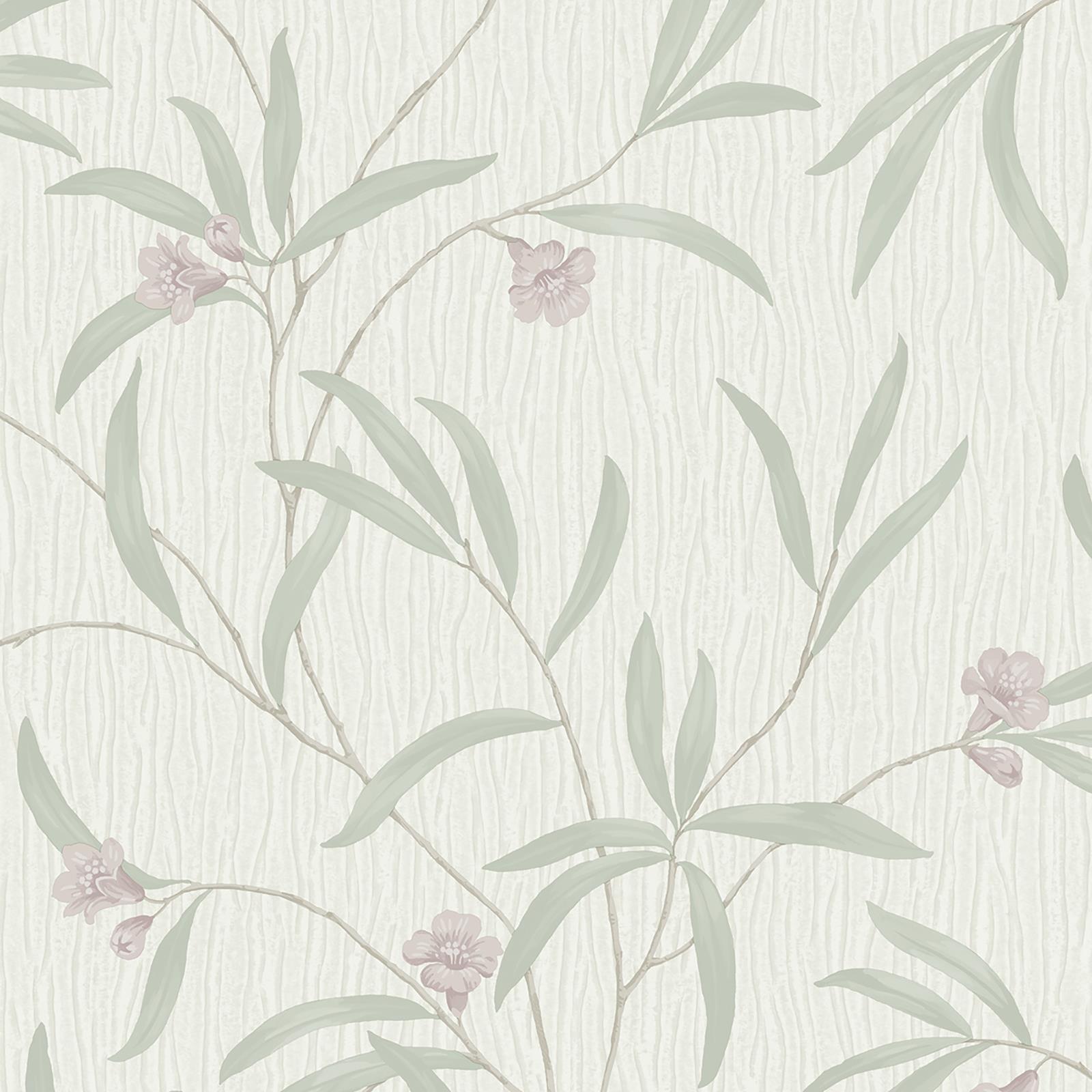Belgravia Décor Tiffany Floral Textured Purple Wallpaper - Purple - Image 3