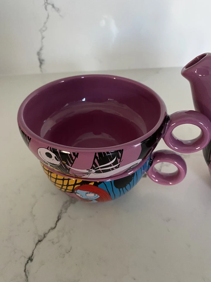 Tim Burton's The Nightmare Before Christmas Tea for Two Set - NEW Condition  - Image 2 of 4