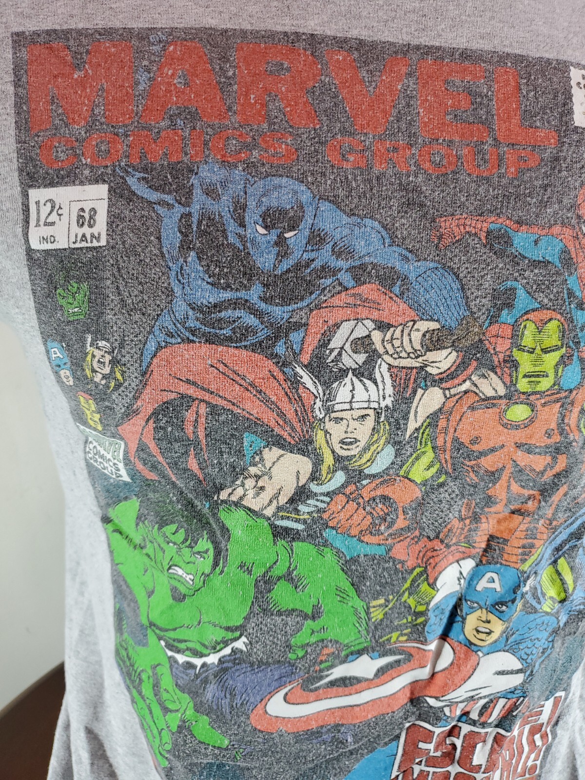 Marvel Comic Group Tshirt Mens Medium MULTICOLOR … - image 3