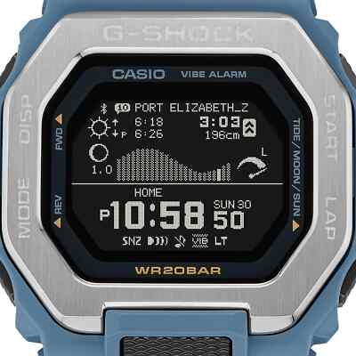 CASIO G-SHOCK GBX-100-2AJF G-LIDE Bluetooth Tide Graph Moon Data