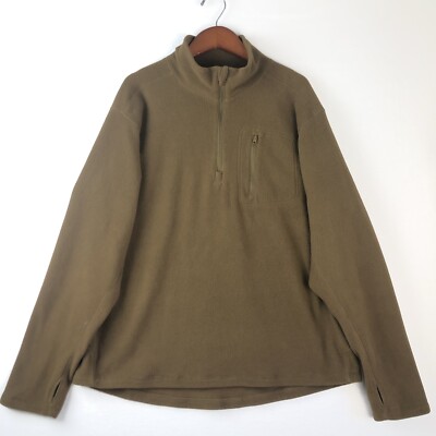 Condor 607 Tactical Pocketed Quarter Zip Fleece Pullover Fleece Sweater  Size XL