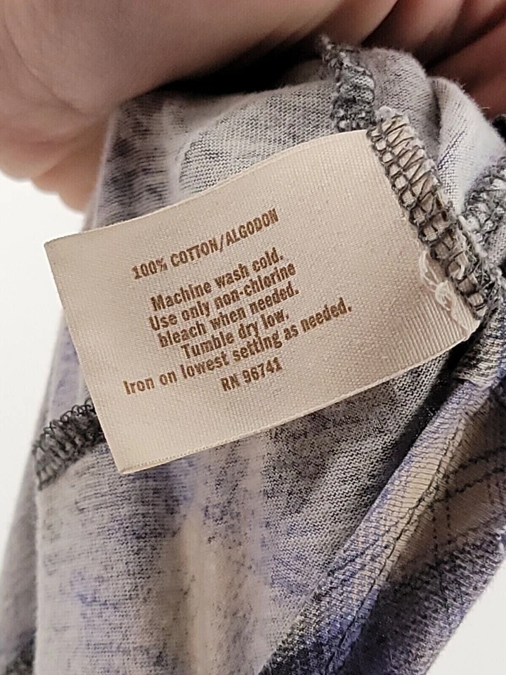 Camisa estilo informal con botones a cuadros manga gorra multicolor talla XL Decree para mujer Foto 4 de 4