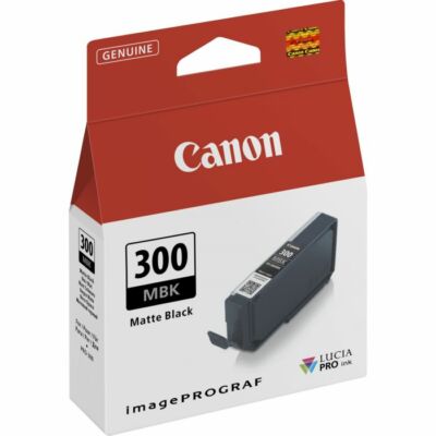 Original Canon PFI-300 Tintenpatrone Schwarz Matt für PRO-300 / PFI-300MBK