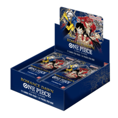 One Piece Card Game OP01 Romance Dawn Booster Display (24 Packs) Englisch/NEU