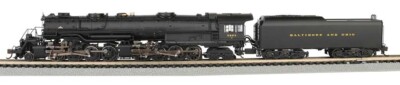 Spur N - Bachmann Dampflok 2-8-8-4 Baltimore & Ohio mit DCC + Sound - 80853 NEU