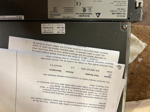 PCE984385 BRAND NEW! Modicon Slot Mount CPU PC-E984-385 - Picture 5 of 5