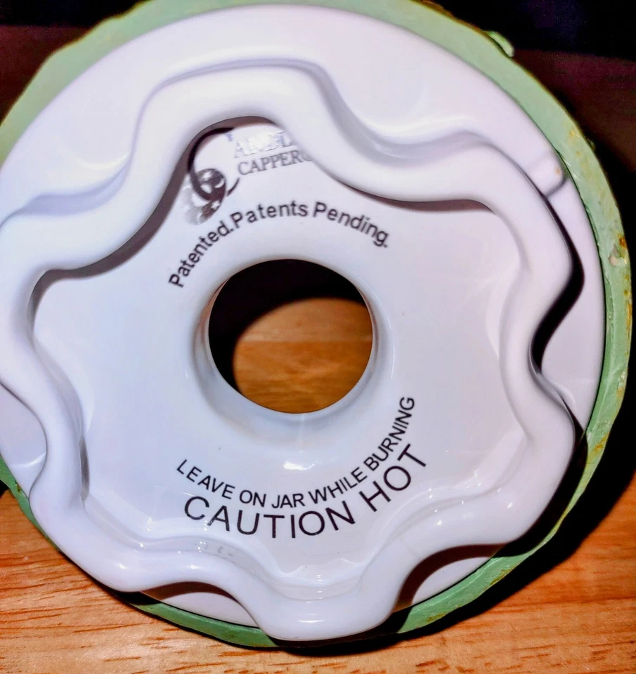 PRODUCTO TAPPER VELAS Stay-On-Tops Halloween Calabaza Granja Cosecha Foto 4 de 4