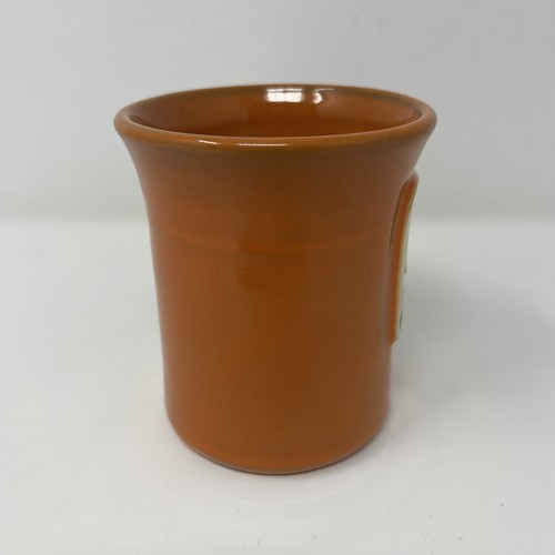 Deneen Pottery Best Friends Animal Society Mug 2016 Orange Made In USA - Picture 4 of 7