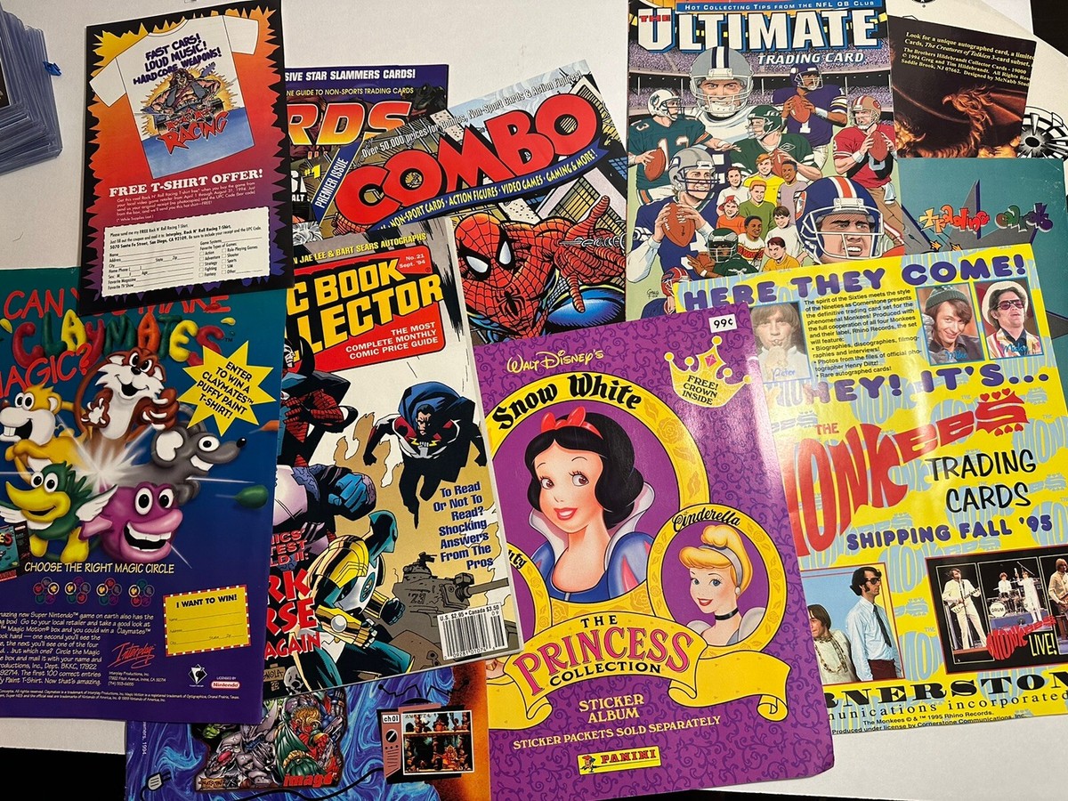 90s Collectible Magazines Promo Sheets Sticker Book Etc | eBay