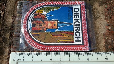 SOUVENIR STOFFABZEICHEN DIEKIRCH