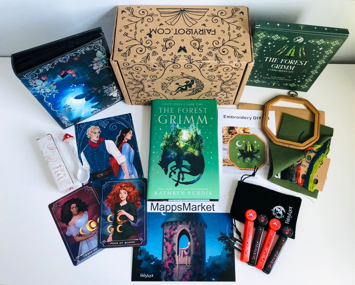 SIGNED The Forest Grimm by Kathryn Purdie FAIRYLOOT EXCLUSIVE