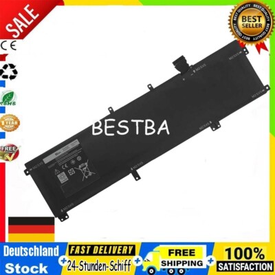 New Ersatz Akku 245RR T0TRM 0H76MY für XPS 15 9530 Serie 07D1WJ Y758W H76MV
