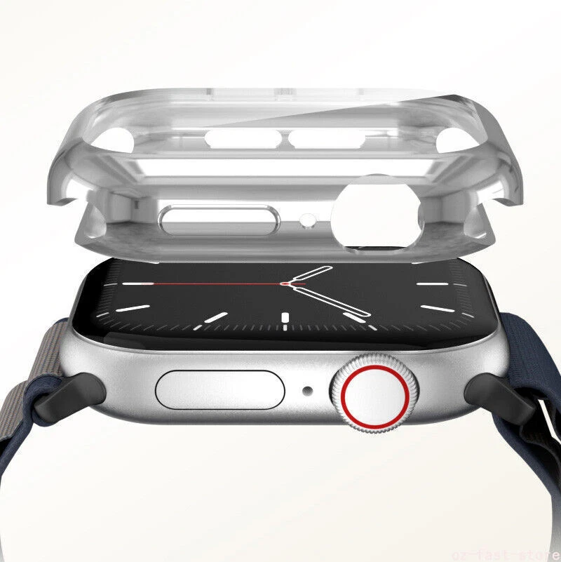 Capa protetora de tela cheia TPU macia para Apple Watch Series 11 10 42mm 46mm - Imagem 4 de 4