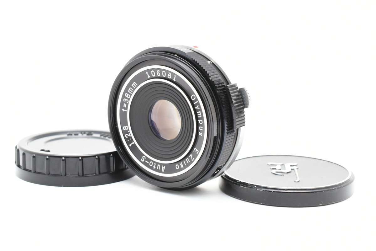 Olympus E.Zuiko Auto-S 38mm f/2.8 Pancake Lens Pen F FT FV Olympus E.Zuiko Auto-S 38mm f/2.8 Pancake Lens Pen F FT FV