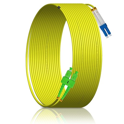 Fiber Optic Patch Cord SC/APC-LC/UPC-SM-DX-3.0-80m-LSZH 263ft 80M