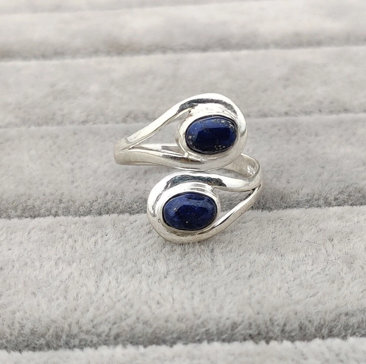 Anello Donna In Argento 925 Con Pietra Naturale – Granato, Quarzo Rosa, Lapislazzuli – Fatto A Mano – Idea Regalo Unica