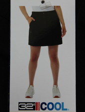 32 Degrees Cool   Women's   Tech Skort   Crushed Violet or Black   Size M / S