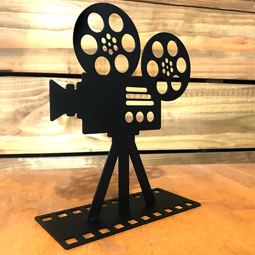 Classic Movie Film Projector Vintage Style Camera Ornament Decoration Home Metal