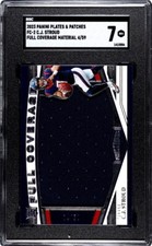 C.J. Stroud 2023 Plates & Patches Full Coverage /45 Texans Rookie Patch SGC  7