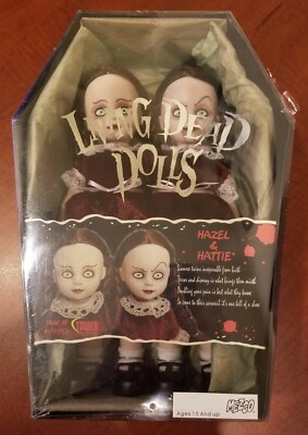 MEZCO Living Dead Dolls Hazel & Hattie #99951 Tower Records 