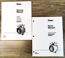 Onan CCK CCKA Engine Service Parts  Manual Set Repair Workshop Shop Catalog