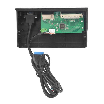 USB 3.0 Interface 5.25 Inch Internal Front Panel M2 Card Reader For PC Deskt Fit