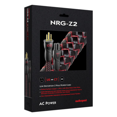 AudioQuest NRG-Z2 Power Cord - 2.0 Meter - Authorized Dealer