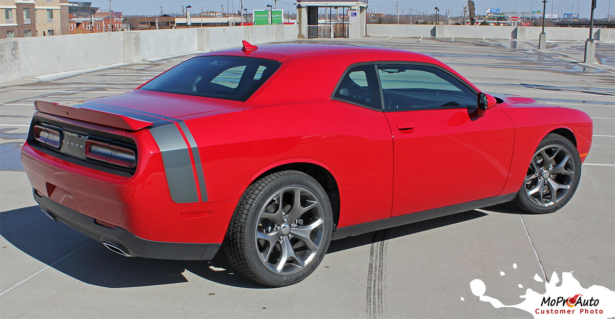 2011+ Dodge Charger Quarter Window Decals - 392 Hemi Logo