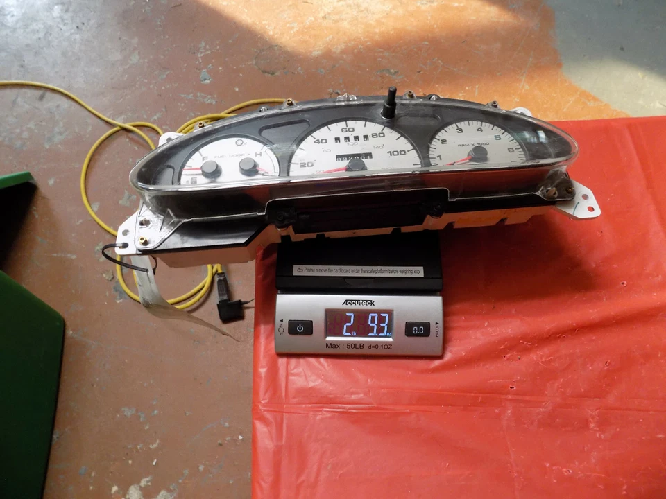 Cuadro de instrumentos Mercury Sable 2003 velocímetro medidores de platino 93 k millas Foto 3 de 3