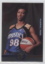 1998 Pinnacle WNBA Number Ones Murriel Page #3 Rookie RC r3u