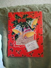 Vintage Christmas Wishes To My Dear Husband Christmas Card 