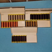 Vintage Flora Zwicky Thread Lot 30m 427 456 643 789 1227