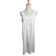 Barbizon Pink Lace Trim Vintage Nightgown