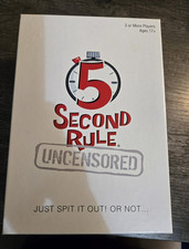 PlayMonster 5 Second Rule Uncensored Adult Humor Party Card Game 18+ 7427