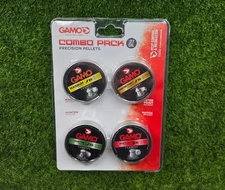Gamo Hunting Combo Pellet Pack, 1000 Assorted Lead Pellets, .177 Cal. #632092954