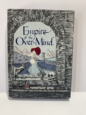 Empire of the Over-Mind Vintage Game 1981 Large Box TRS-80 Level II 48k 5.25 