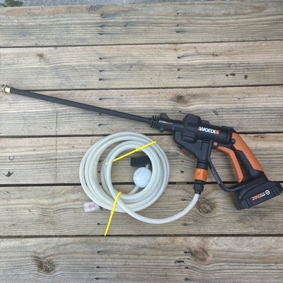 #ad #ad WG620 WORX 20V Power Share 4.0Ah Hydroshot Portable Power Cleaner 320 PSI $49.99