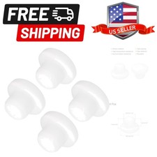 4pcs T-Shaped Silicone Plugs 13mm 1/2 Inch Dia Snap in Plug Hole Seal Cover R...