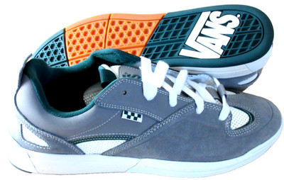 Vans Men's Skate Mixxa Suede Mesh Shoes Green Grey White Size 10 NIB