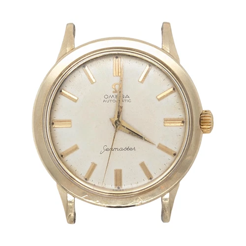 VINTAGE OMEGA SEAMASTER 14K GOLD FILLED AUTOMATIC NOT RUNNING WATCH READ #7809