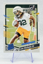 Lew Nichols III 2023 Panini Donruss #335 RC Green Bay Packers