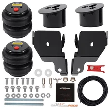 Front Air Ride Suspension Brackets & 2500 Bags Kit for Chevy Impala 1965-1970