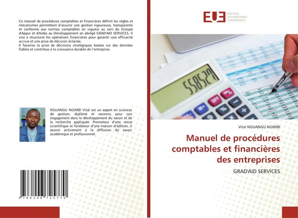 Manuel De ProcéDures Comptables Et FinancièRes Des Entreprises | Ngimbi | Buch-image