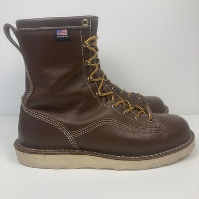 Danner Power Foreman 8'' Brown Work Boots Men's 11.5 D Gore-Tex ASTM 2892-18 EH