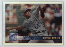 1996 Topps Chrome Refractor Kevin Appier #148 6m1