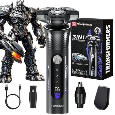 Electric Razor for Men, 2-Speed Adjustable Shaver, IPX7 Waterproof, USB-C Fas...